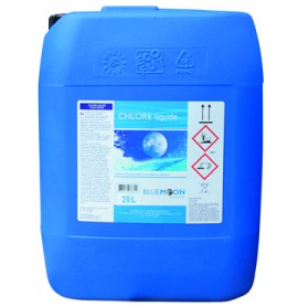 Chlore liquide non stabilisé bidon de 20 L - BLUEMOON /AQUALUX 